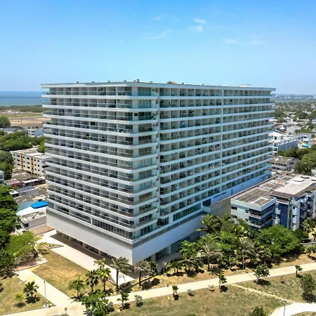 Apartasuite En Crespo Con Vista Al Mar - Cerca Al Aeropuerto Apartamento Cartagena